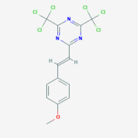 2- (4-Methoxystyryl) -4,6-бис (трихлорметил) -1,3,5-триазин